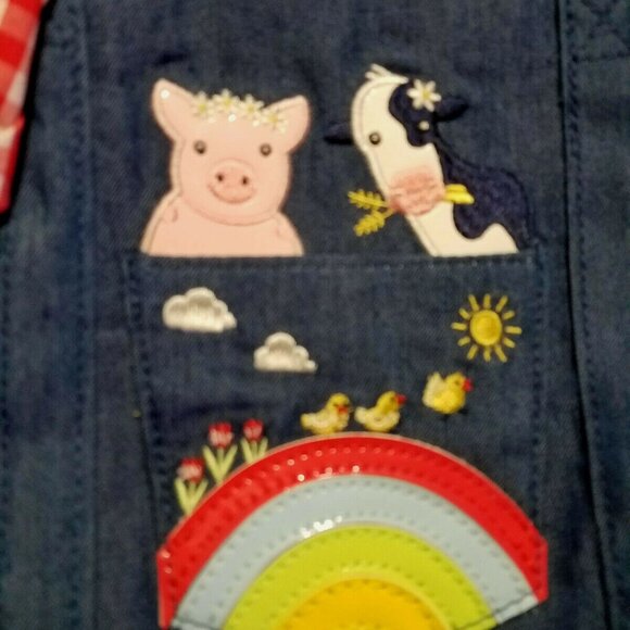 Gymboree Farming Friends Kids Purse NWT Size 3 4 5 6 7 - Picture 3 of 5